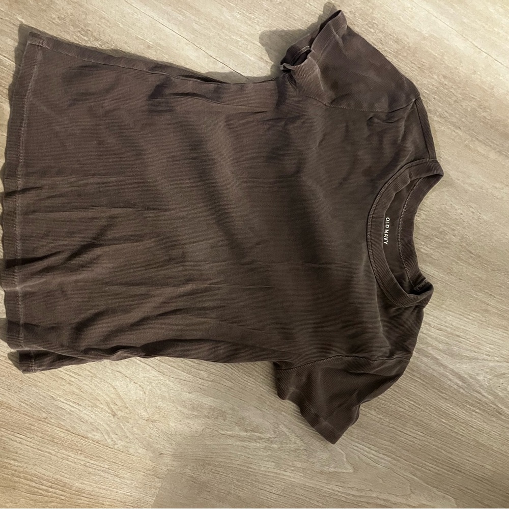 Old Navy Brown Short Sleeve T-Shirt